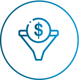 dollar sign on platform
